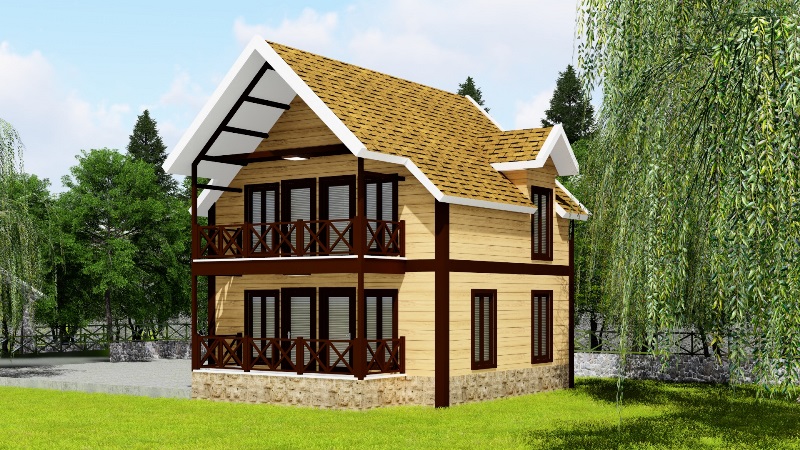 125 Metrekare Celik Konstruksiyon Villa