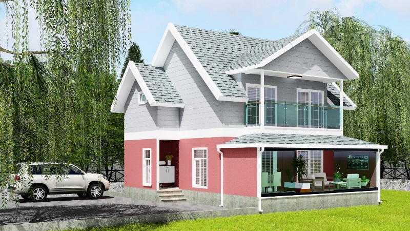 160 Metrekare Celik Konstruksiyon Villa
