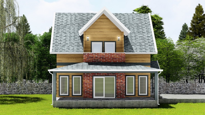180 Metrekare Celik Konstruksiyon Villa