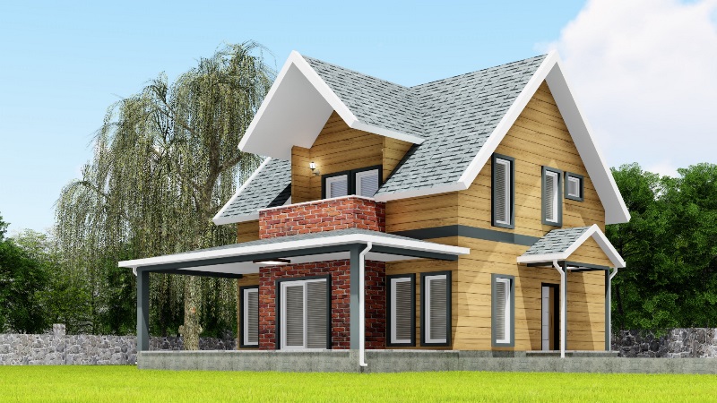 180 Metrekare Celik Konstruksiyon Villa