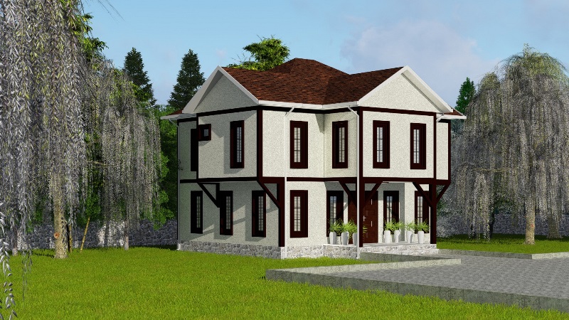 220 Metrekare Celik Konstruksiyon Villa