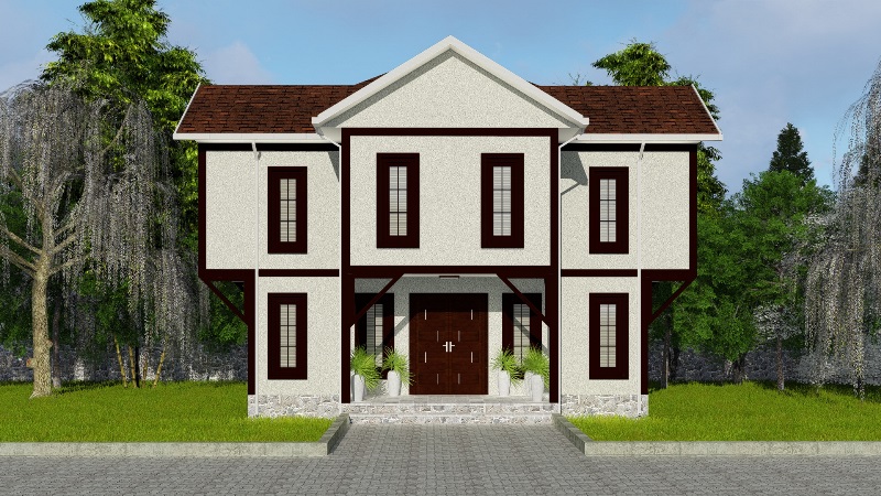 220 Metrekare Celik Konstruksiyon Villa