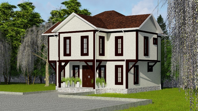 220 Metrekare Celik Konstruksiyon Villa