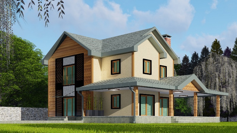 265 Metrekare Celik Konstruksiyon Villa