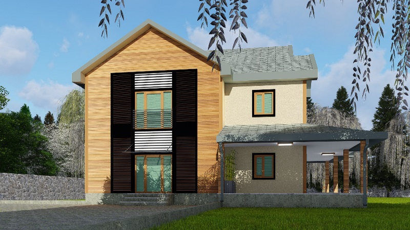 265 Metrekare Celik Konstruksiyon Villa