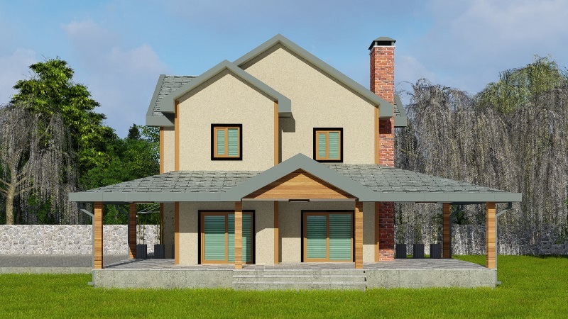 265 Metrekare Celik Konstruksiyon Villa