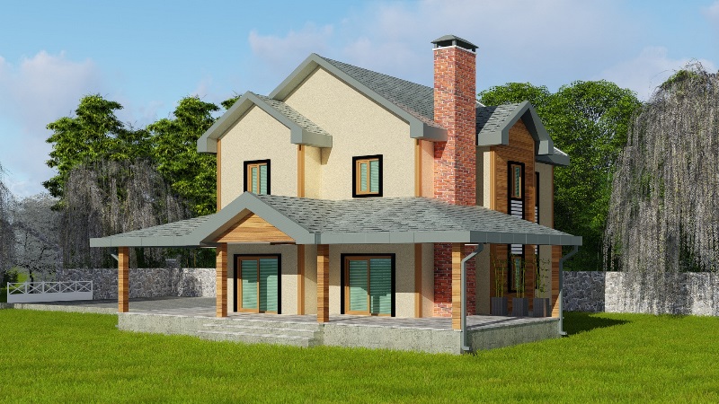 265 Metrekare Celik Konstruksiyon Villa