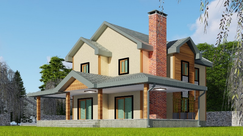 265 Metrekare Celik Konstruksiyon Villa
