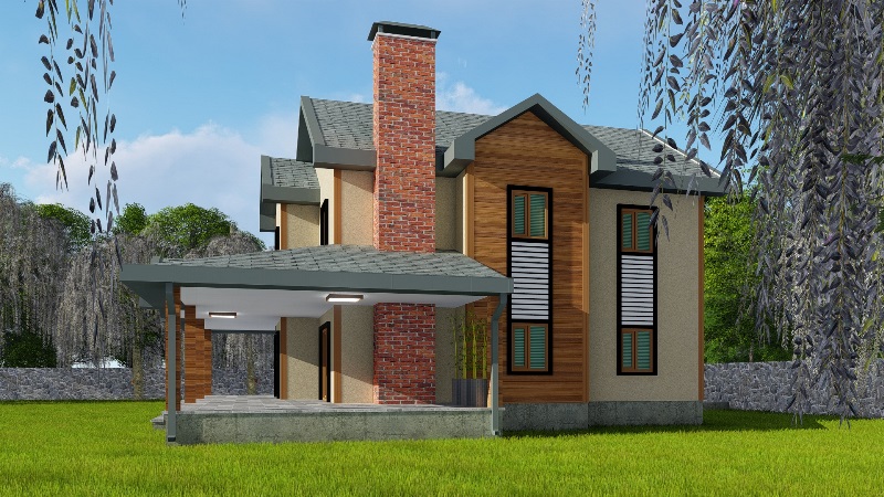 265 Metrekare Celik Konstruksiyon Villa