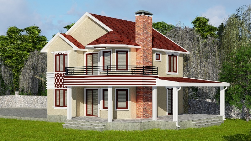 270 Metrekare Celik Konstruksiyon Villa