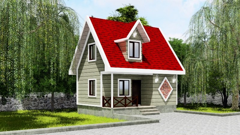 66 Metrekare Celik Konstruksiyon Villa