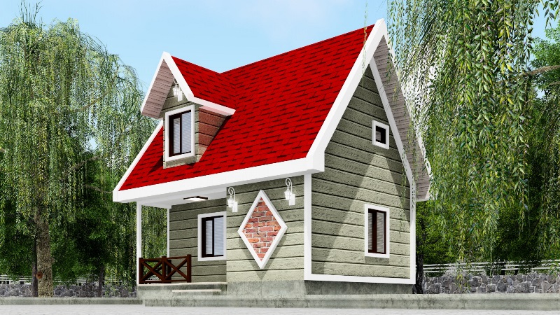 66 Metrekare Celik Konstruksiyon Villa