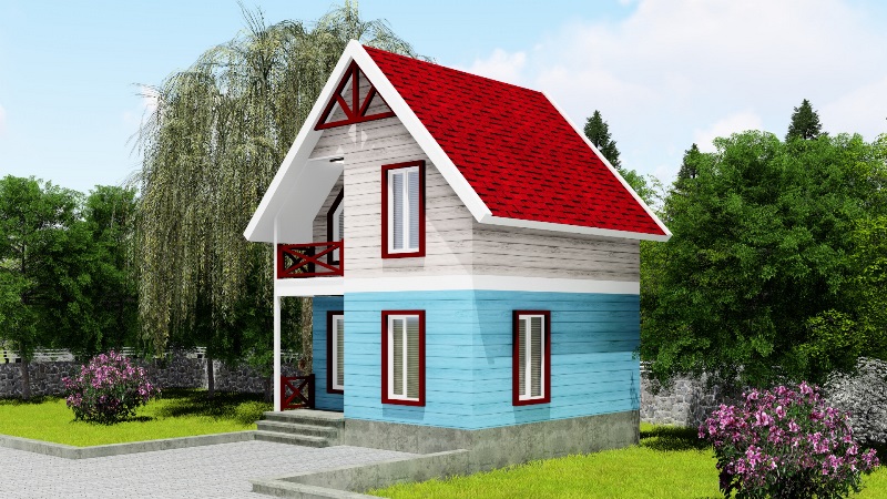 80 Metrekare Celik Konstruksiyon Villa