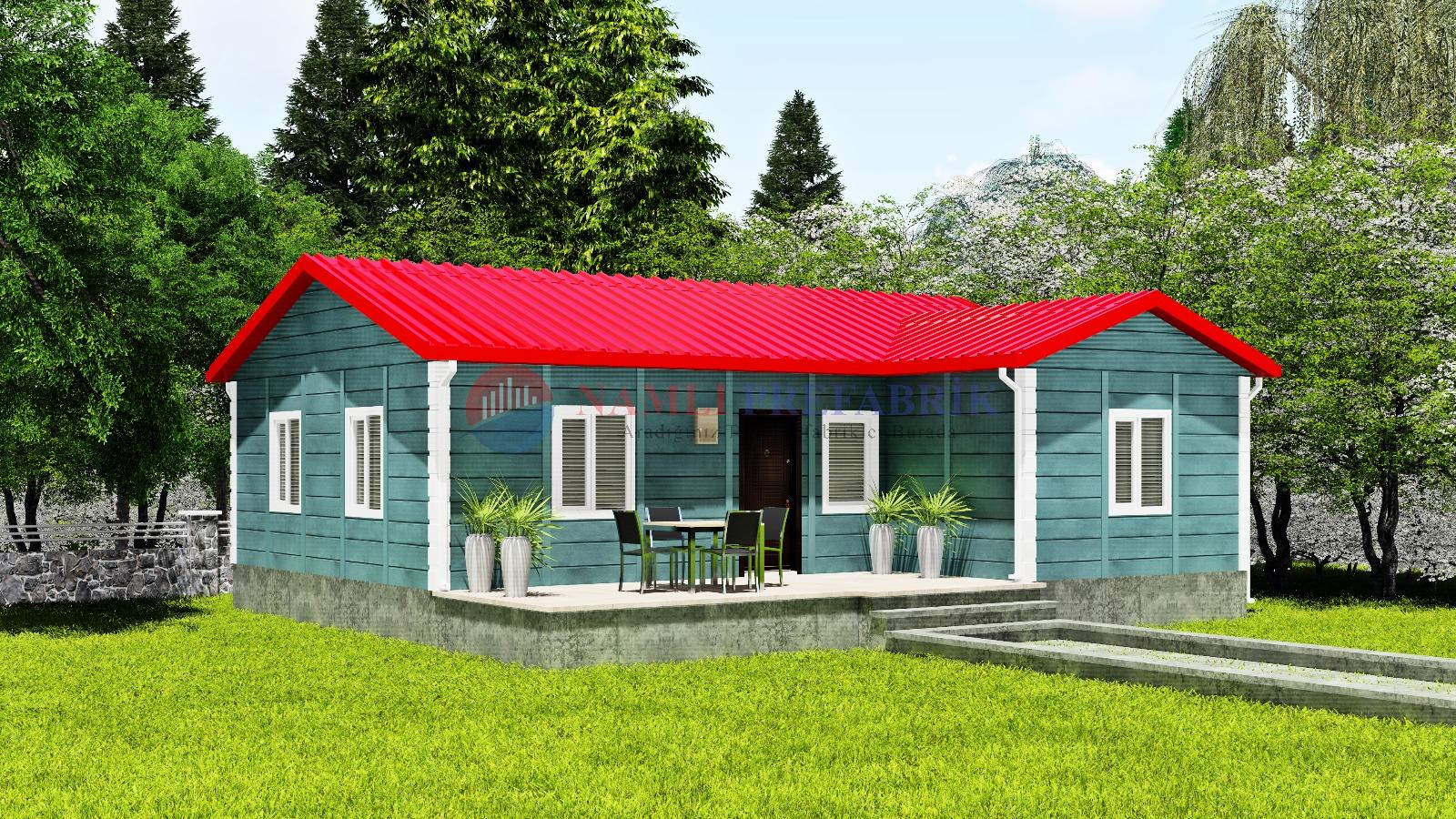 Firtina 75 Metrekare Tek Katli Prefabrik Ev