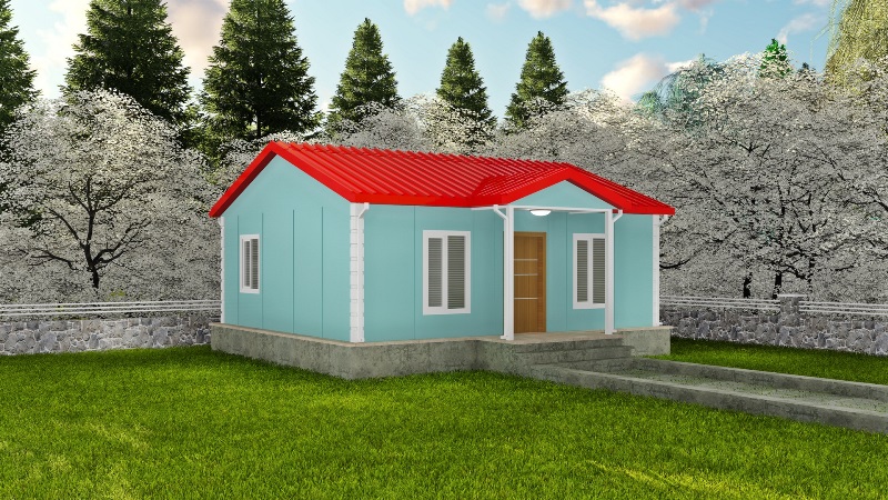 Yakamoz 50 Metrekare Tek Katli Prefabrik Ev