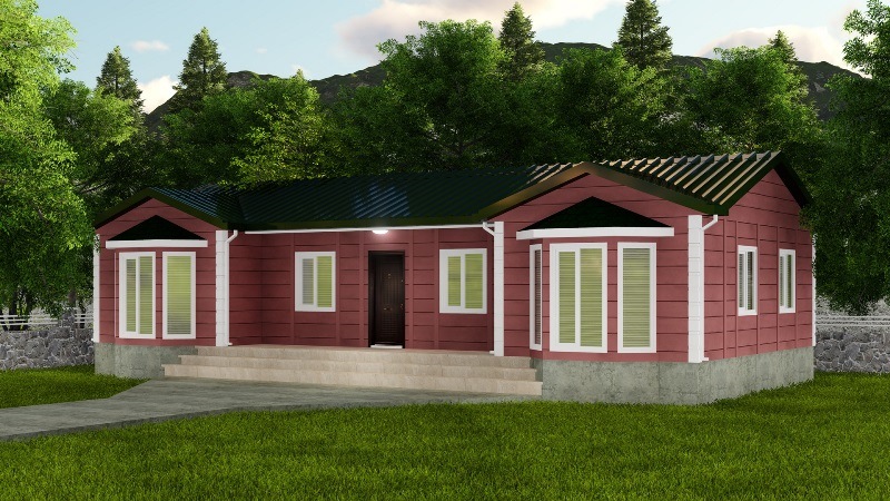 Tek Katlı Prefabrik Evler